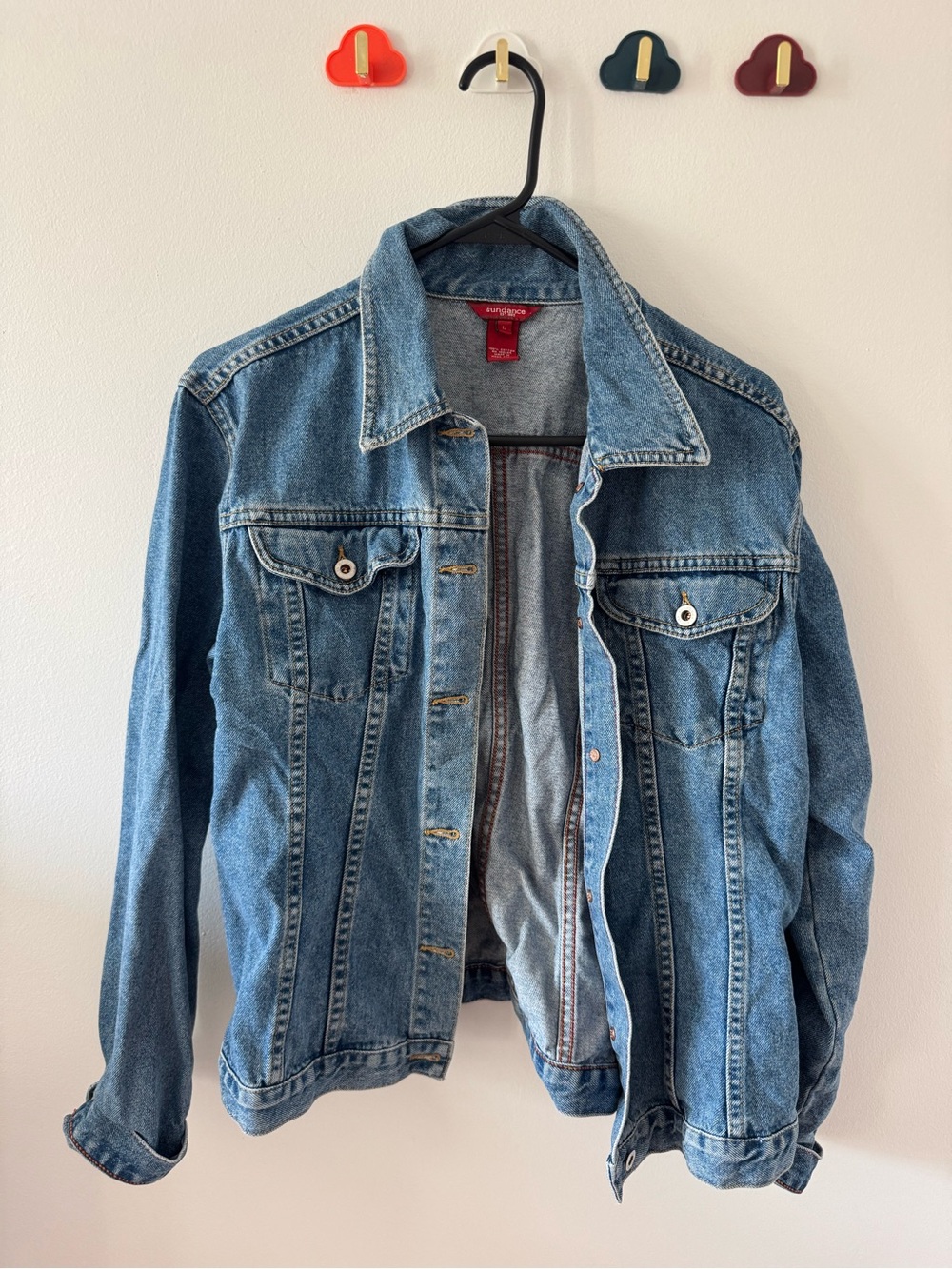 Sundance Light Blue Denim Shirt Jacket